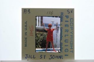 35mm Slide Of American Actress Jill St.  John.