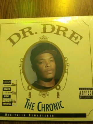 Dr.  Dre - The Chronic (2lp Vinyl,  May - 2001,  Death Row Usa) (nm/in Shrink)