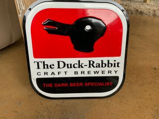 The Duck - Rabbit Craft Brewery Metal Beer Sign