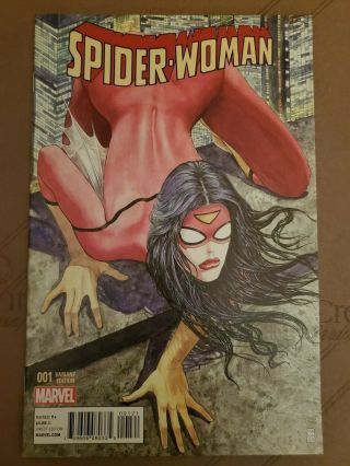Spider - Woman 1 Milo Manara Variant Cover Wow