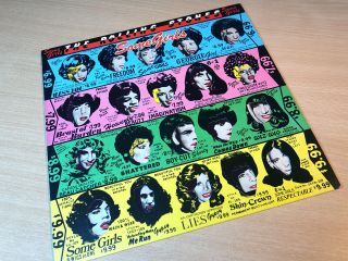 The Rolling Stones/Some Girls/1978 LP/Uncensored Sleeve 2