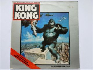 John Barry King Kong Lp Reprise K54090 Ex/vg 1976 King Kong