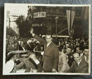 1950s Photo Cuba Us President Richard Nixon Visiting Old Havana Awesome