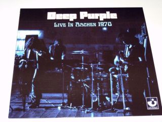 Deep Purple - Live In Aachen 1970 - Lp Vinyl Rare Concert Rainbow Ian Gillan V575