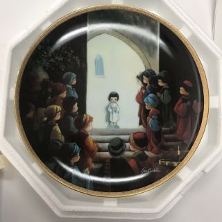 Jesus In The Temple Collector Plate Precious Moments Bible Story Sam Butcher