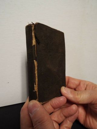 1864 Civil War Bible - Nt - Bible House Baltimore,  Md - Corporal Backard