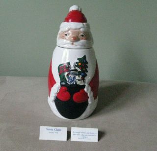 Shultz & Dooley Character Stein " Santa Claus " First Edition Germany Webco 1998