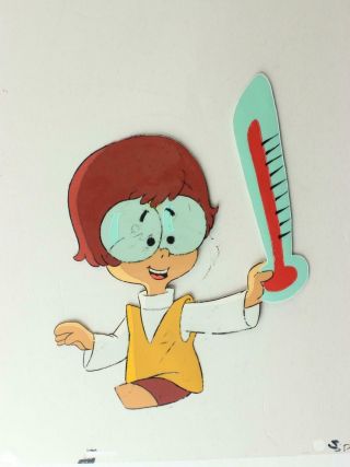 PUP NAMED SCOOBY DOO 1990 ANIMATION PRODUCTION CEL of VELMA 2