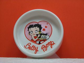Vintage 1984 Betty Boop Vandor Ashtray Soap Dish Change Tray