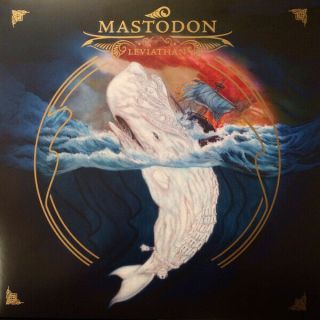 Mastodon - Leviathan (royal Blue With Bone White Pinwheels) Lp