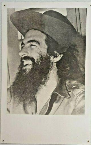 1959 Photo Cuba Revolution Commander Camilo Cienfuegos Postcard