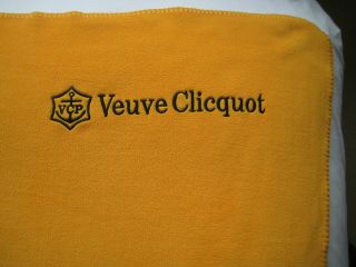Veuve Clicquot Champagne Beach Towel Throw Immaculate