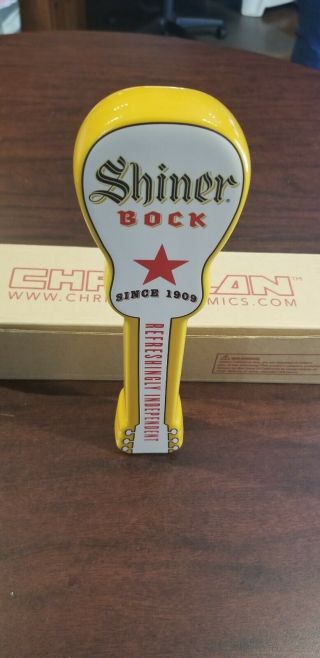 Shiner Bock Rare Guitar Tap Handle.