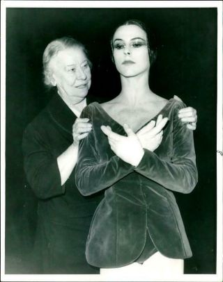 Vintage Photograph Of Bronislava Nijinska And Georgina Parkinson