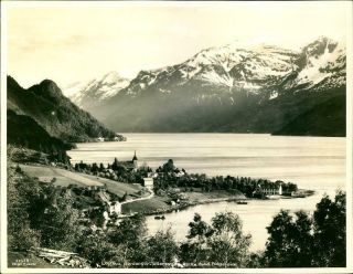 Vintage Photograph Of Hardanger,  Norway