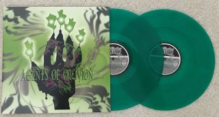 Agents Of Oblivion Lp - Clear Green Color Vinyl - Acid Bath - Dax Riggs