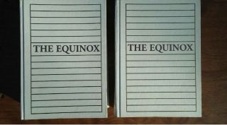 Complete 10 Volume Set of The Equinox by Aleister Crowley,  Published 1998 Weiser 2