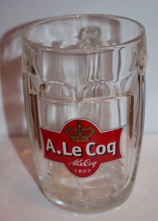 Beer Glass Mug 0.  5l L A.  Le.  Coq Olu/beer Glass A.  Le.  Coq Brewery Estland