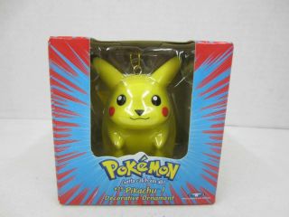 1999 Official Nintendo Pokemon 25 Pikachu Decorative Ornament Figure