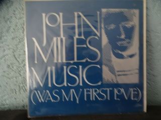 John Miles Music (was My First Love) 12 " Maxi Single Decca Uk Rare 5$