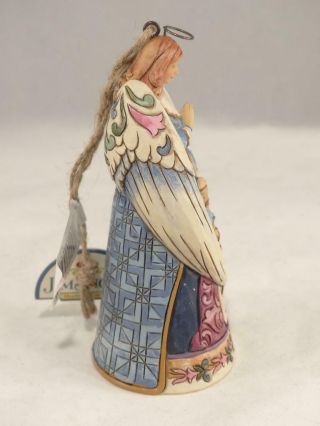 Jim Shore Angel with Wings Around Holy Family Nativity Christmas Ornament 2011 3
