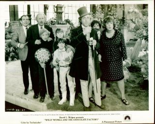 Willy Wonka And The Chocolate Factory Paramount Pictures Gene Wilder Photo 1971b