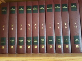 Complete 23 Volume Set Of The Zohar Kabbalah Unabridged English Cond