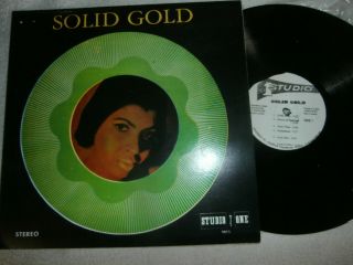 Solid Gold / Various Artists Reggae / Rare Studio One Lp