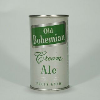 Old Bohemian Cream Ale Flat Top Beer Can Eastern Brewing Hammonton Nj - Minty -