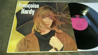 Francoise Hardy - Same S/t Lp Orig A2/b2 Rare 1964 Uk Pye Npl 18094 - Vg,  /vg,