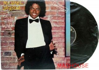Michael Jackson Lp Off The Wall - Israel Hebrew Titles Vinyl Album Rare