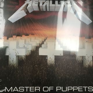 Metallica - Master Of Puppets - And Vinyl Lp