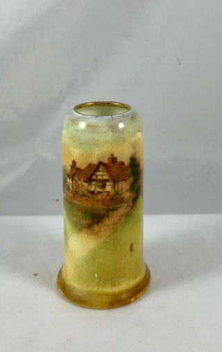 Estate Fresh Antique Royal Doulton Miniature Vase House&country Estate