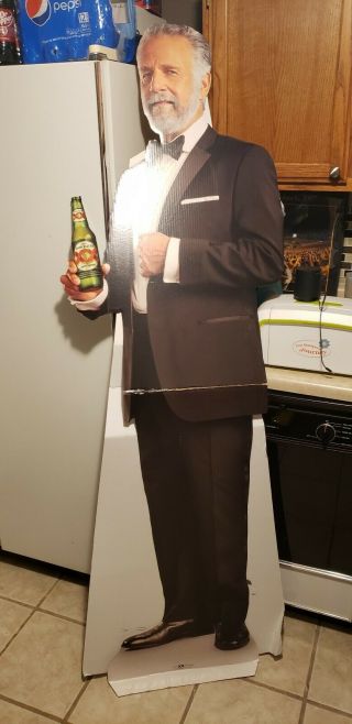 Dos Equis Most Interesting Man In The World Life Sz Card Board Cutout