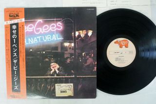 Bee Gees Mr.  Natural Rso Mw 2099 Japan Obi Vinyl Lp
