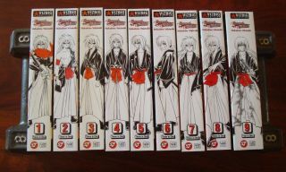 Rurouni Kenshin.  Manga Complete Series 3 In 1 Vizbig 9 Volumes English Anime