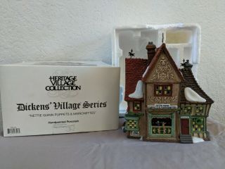 Dept 56 Dickens Village Nettie Quinn Puppets & Marionettes - 58344