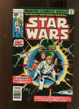Star Wars 1 (6.  5) Fabulous First Issue 1977