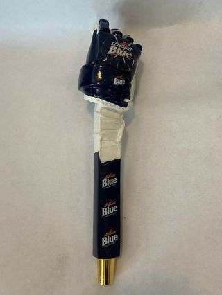 Labatt Blue Hockey Glove On Stick Beer Tap Handle 13 Inch,  Keg Handle,  Collect