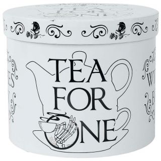 Alchemy Gothic Freaks Like Me White China Tea Cup Teapot Saucer Set 2