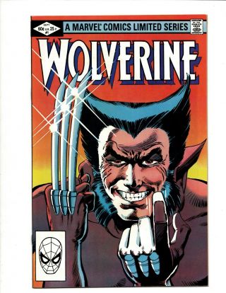 Wolverine 1 Nm - Marvel Comic Book Limited Series Frank Miller X - Men Storm Ds4