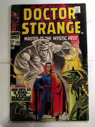 Doctor Strange 169,  Doctor Strange Origin (jun 1968,  Marvel)