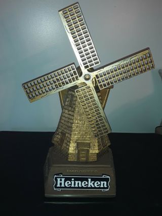 Heineken Imported Beer Windmill Bar Sign Wall Decoration Advertising,  Man Cave