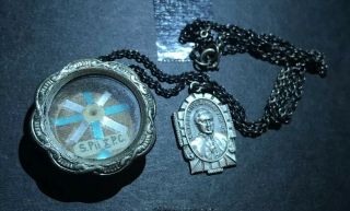 Authentic Relic Of Pope Saint Pius X Catholic,  Christianity,  Religious,  Holy God