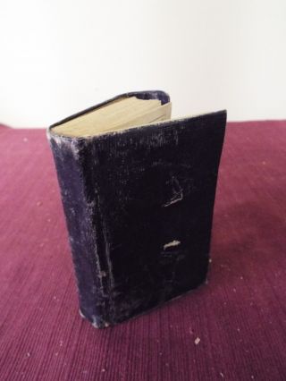 1860 Civil War Bible - Testament Presented To Son - Laroy S Bridgman