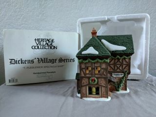 Dept 56 Dickens Village - T.  Puddlewick Spectacle Shop 58331 No Cord