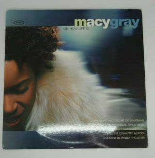 Macy Gray ‎– On How Life Is - 1999 Vinyl Lp Album / Epic 494423