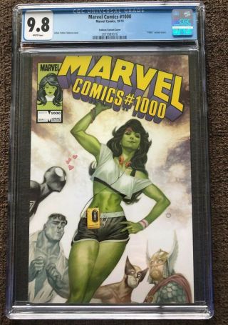 Marvel Comics 1000 Cgc 9.  8 1st Print Tedesco 1980’s She - Hulk Variant