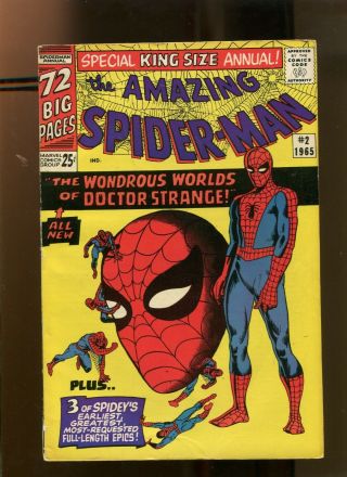 The Spider - Man Annual 2 (7.  0) Doctor Strange 1965