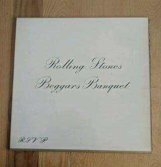 Uk 1968 The Rolling Stones Lp Beggars Banquet Decca Skl 4955